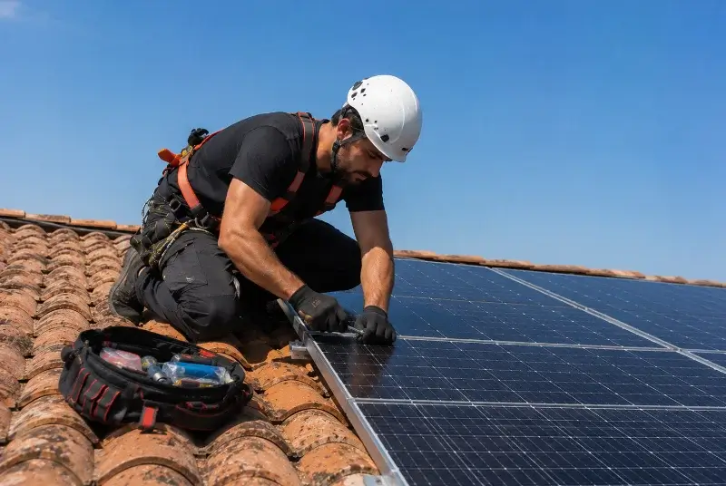 Maintenance et monitoring de panneaux solaires à Parves et Nattages