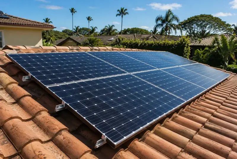 Installation de panneaux solaires à Parves et Nattages